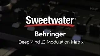 Behringer DeepMind 12 Modulation Matrix &mdash; Daniel Fisher