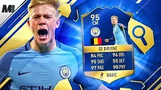 FIFA 17 TOTS DE BRUYNE REVIEW | 95 TOTS DE BRUYNE PLAYER REVIEW | FIFA 17 ULTIMATE TEAM