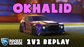 oKhaliD Ranked 2v2 POV #517 - oKhaliD & MinLoX VS Terfinex & Sguuya. - Rocket League Replays