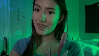 ASMR Doing your eyebrows! ✂️ #asmr #asmrvideos