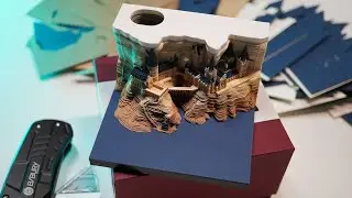 Unboxing Harry Potter Hogwarts Castle Artistic Notepad From Strathon