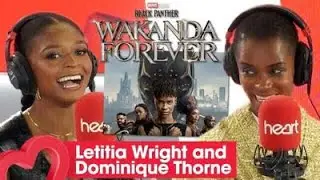 Letitia Wright and Dominique Thorne Interview (2022)