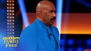 Mother-in-law’s NSFW answer SHOCKS Steve Harvey on Celebrity Family Feud!