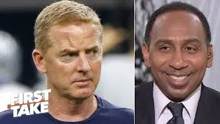 Stephen A. predicts Jason Garrett gets fired by next season: He's a cheerleader! | First Take