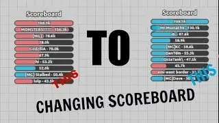 Changing scoreboard in Diep.io ( WUN WUN + JUMBO SONG )