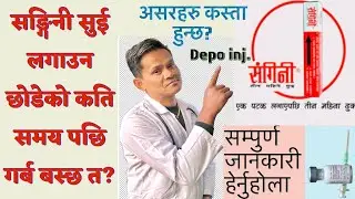Sangini Sui / Depo injection/ effect/side effect/