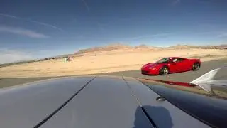 Hks TO4Z Supra Vs Ferrari 458 Italia