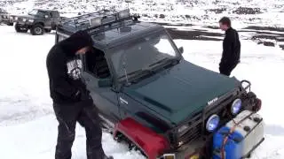 Jeppaferð VMA. Dagur 1