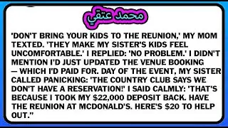 'Don't Bring Your Kids To The Reunion,' My Mom Texted. 'They Make My Sister's Kids Feel...