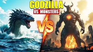 Godzilla vs Giant Monsters | 3D Monster Size Comparison 2025
