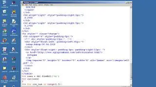 py046 Python Parsing HTML Pages