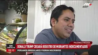 Trump Crea Registro Para Migrantes Indocumentados