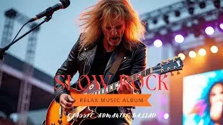 Slow Rock Romantic Rock classic rock Vibes – Timeless Love Songs for Stress Relief and Calm Mood 🎧