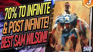 Sam Wilson Cap + Surtur = FREE CUBES! 70% Win Rate Deck For Infinite! Marvel Snap