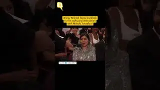 Oscars 2023 | Jimmy Kimmel Faces Backlash for Awkward Interaction With Malala Yousafzai | #shorts