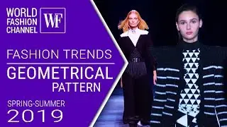 Geometrical pattern | Fashion trends spring-summer 2019