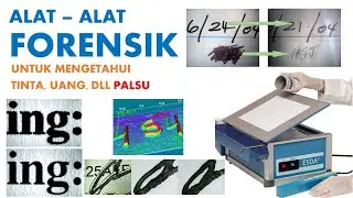 🖥️🔬 Forensik ESDA, VSC (Visual Spectral Comparator) & alat keren yg dipakai para Document Examiner
