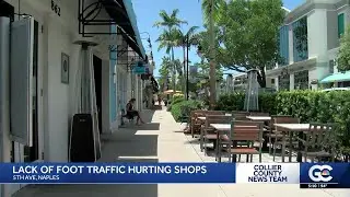 Naples businesses seeing slower summer amid tourism drop