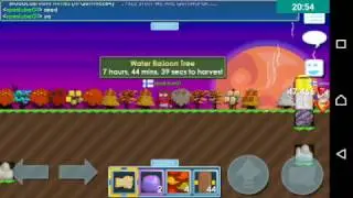 Growtopia using Harvest moon blast