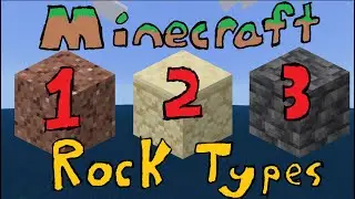 Rock Types Explained in Minecraft