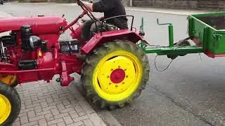 Normag Ng16 mit Anh&auml;nger sound Einzylinder Diesel