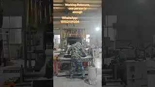 Working Rotocure, one person is enough, trying to make it more automatic!WhatsApp:8615152109204