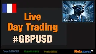 Live Day Trading: Wednesday, October 8 - GBPUSD
