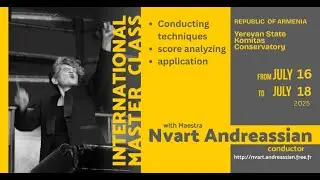CONDUCTING TECHNIQUES MASTER CLASS /  2nd day