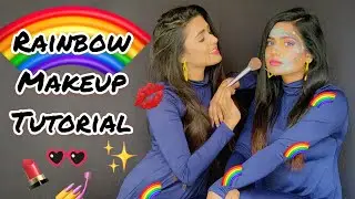 Rainbow Makeup Tutorial | Rugima|| gimaashi | rugees ||