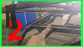 How I made A Dump Trailer From Boat Trailer Part 2