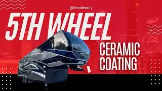 Insane Shine on This 40ft 5th Wheel! 5-Year Ceramic Coating Transformation