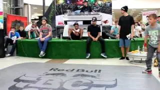 Bboy Vadyrock vs bboy Вжик . Финал.  King of the beat. Краснодар.