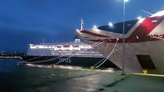 Arcadia and Dfds ships Port of tyne,north shields January 2022