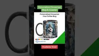 Snowman Mug #christmas #giftideas  #snowman