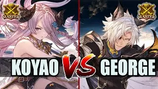 GBVSR 🔥 Koyao (Narmaya) vs George (Eustace) 🔥 High Level Gameplay