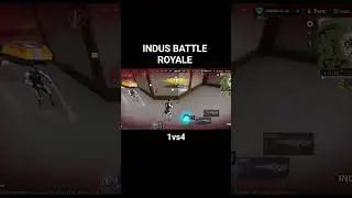 1vs4 Clutch In 5HP Indus Battle Royale 😮&zwj;💨