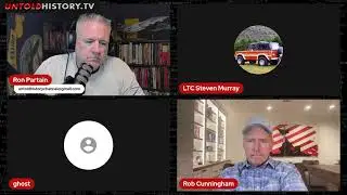 Col Towner-Watkins and Ron Partain with a Veterans Round Table