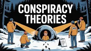 Conspiracy Theories to Relax and Sleep + Black Screen With Rain Sounds | 7 Hours (Vol.42)