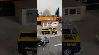 Ho Scale Union Pacific Train #youtubeshorts #train #railway #railroad #shortsfeed