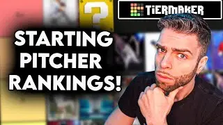 RANKING every STARTING PITCHER in MLB The Show 22!