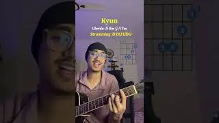 Kyun Guitar Lesson ✅ | Easy Chords  #shorts
