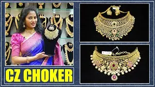 Beautiful CZ Choker Collection With Free Shipping | SLP Fashion Jewellery