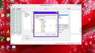 filezilla server provide a new folder or drive