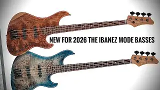 The Ibanez Mode Bass Series new for 2026