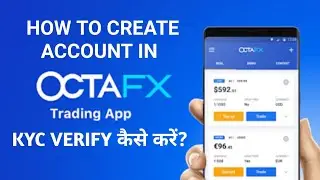 How to Create Account in Octa FX Trading App? #octafx trading Tutorial