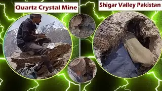 World Dangerous Gems Hunting | High Altitude Mine quartz crystal