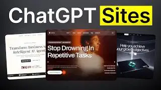 ChatGPT Sites Just Changed Web Design Forever! (Tutorial)
