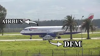 لحظة إقلاع طائرة الجوية البريطانية من الجزائر العاصمة إلى لندن هيثرو | British Airways