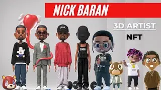 Upcoming NFT Artist. Keep an eye on this guy 2022! Nick Baran