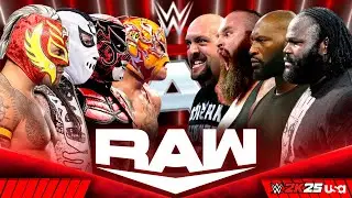 Lucha Dragon vs The 4 Giants Full Match - WWE RAW on Netflix | 17/January/2026